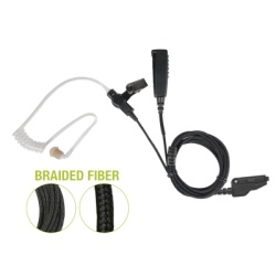 PRYME SPM-2311-BF Microfono De Solapa de 2 Cables De Fibra Trenzada Serie SPM2300BF Con Conector KENWOOD Multipin