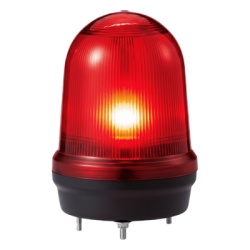 QLIGHT MFL125-012024-R LED con patrones fijo/intermitente estroboscopico y simulacion rotatorio Color Rojo de 12-24 VCD