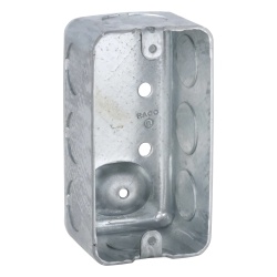 RACO HUB-666 Caja (Chalupa) 4x2"/ Profundidad 1-7/8" / 7 Entradas de 1/2" y 1 de 3/4".