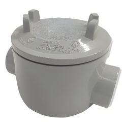 RAWELT GRC-0556 Caja con Tapa Tipo GRC de 1" (25.4) / Caja a Prueba de Explosion / Para Areas Peligrosas / Libre de Cobre.