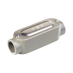 RAWELT OC-2626C Caja oval roscada tipo C de 1 1/2" (38.1 mm) Incluye tapa y tornillos.