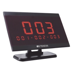 RETEKESS TD105 Pantalla receptora inalambrica para sistema de llamada de asistencia