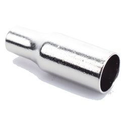 RF INDUSTRIES LTD FER-10B1 Ferula de Reemplazo en Chapa de Niquel para Cables del Grupo B1 como Conectores RFB-1106-5 o RFT-1212-B1.