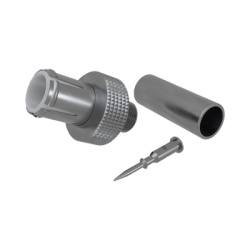 RF INDUSTRIES LTD RFB-1106-9 Conector BNC Hembra de Conexion Rapida Anillo Plegable para RG-58/U Niquel/ Oro/ Delrin.