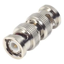 RF INDUSTRIES LTD RFB-1733 Adaptador tipo Barril para 75 Ohm de Conector BNC Macho a BNC Macho Niquel/ Oro/ Teflon.