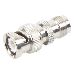 RF INDUSTRIES LTD RFT-1230 Adaptador en Linea de Conector TNC Hembra a BNC Macho Niquel/ Oro/ Teflon.