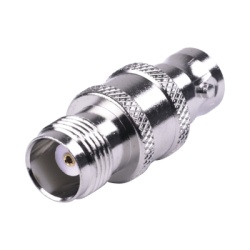 RF INDUSTRIES LTD RFT-1232 Adaptador en Linea de Conector TNC Hembra a BNC Hembra Niquel/ Oro/ Teflon.
