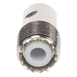 RF INDUSTRIES LTD RFU-520 Conector UHF hembra (SO-239) de rosca para cable RG-58/U RG-142/U.
