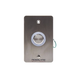 ROSSLARE SECURITY PRODUCTS EX0600 Boton de salida Piezo-electrico/ con temporizador / color de LED configurable/ IP65. Sin LOGO