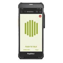 RUGGEAR RG880ITSMART Kit Radio PoC LTE RugGear RG880i + Licencia TASSTA T.FLEX Smart 12 meses / Pantalla HD+ 5.5" (14 cm) 500 nits / Snapdragon 680 MCPTT / IP68 y MIL-STD-810H / Altavoz 103 dB / Andro