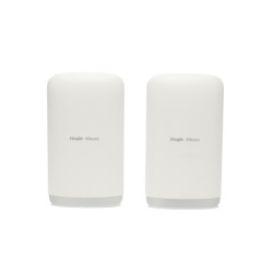RUIJIE RG-EST350V2 Kit completo Punto a Punto Pre-Configurado hasta 5 Km listos para enlazar administrable en la Nube Banda 5Ghz AC WAVE2 MU-MIMO 2X2 Hasta 867Mbps Agregados.