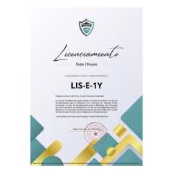 RUIJIE RG-WALL1600-Z5100-S-LIS-E-1Y Paquete Licencia 1 ano (5 en 1) para Funciones Avanzadas Firewall modelo Z5100 series