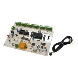 Ruiz Electronics RRA06 Tarjeta Radio Alert 6 zonas.