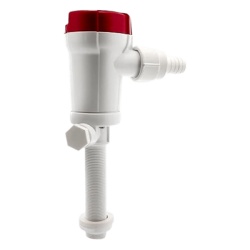 RULE 605FC Bomba Livewell 605FC 12V DC / 1100 GPH (Galones Por Hora) / Conexion Straight Seacock / Doble Puerto de Entrada / Proteccion Anti-Aire / Cartucho Motor Extraible