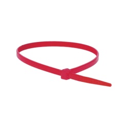 SAFE FIRE DETECTION INC. RG-1114-C Cincho simple para sujetar cable de deteccion lineal de temperatura paquete con 100 piezas