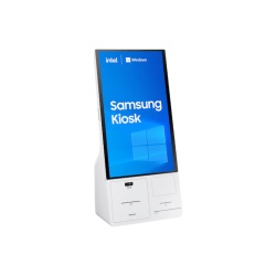 SAMSUNG ELECTRONICS KM24C-KIT Kit de Kiosco con Pantalla de 24" touch para punto de venta / Sistema Operativo Windows IoT / incluye impresora termica en el Dockable CYKM24CPXZA / compatible con termin - Img 3