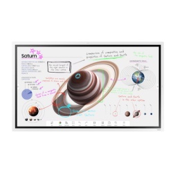 SAMSUNG ELECTRONICS WM55FX Pizarra Interactiva Digital / 55" 4K UHD (3840x2160) / Touch IR 20 Puntos / Whiteboard 4 Usuarios Simultaneos / Tizen 9.0 / WiFi / VESA 400x400