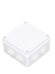 SAXXON ACCESORIOS TCA0430004 SAXXON PB100 - Caja de conexiones con 7 entradas / PVC libre de halogenos / Compatible con camaras Bullet / Domo / Dimensiones 100 x 100 x 70 mm (Ancho x Alto x Fondo) / I