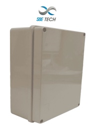 SBE TECH SBT1630014 SBE TECH SBE-OP19014070 - Caja plastica con tapa opaca de 19x14x7 cm multiusos IP66 fabricada en material autoextinguible y resistente a la abrasion