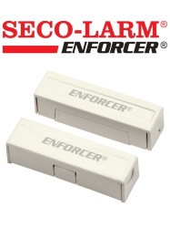 SECO LARM SEC1180002 Seco-Larm SM433TQW - Contacto magnetico BLANCO de sobreponer 1-1/4" (31mm) Gap Compatible paneles DSC / RISCO / BOSCH