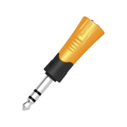 SEETRONIC MP3-MJF Conector Estereo | 1/4in - Jack de 3.5 mm | Adaptador de Carcasa de Plastico