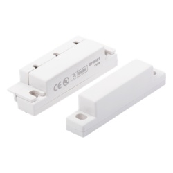 SFIRE SF-2031 Contacto Magnético para Puertas y Ventanas / Gap 33 mm / NC Normalmente Cerrado / 12 VCC / Cubierta Protectora / 63 mm Largo