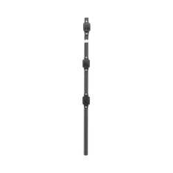 SFIRE SF-POST-3B Poste de Paso para Cerca Eléctrica / Tubo de Acero Galvanizado / 25 mm (1 in) de Diámetro / 75 cm (29.5 in) de Longitud / 3 Aisladores / Pintura Negra Resistente a la Intemperie / 0.57 kg
