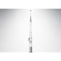SHAKESPEARE 390 Antena Marina Base HF / 2-30 MHz / Armado en 2 Secciones / Para Facilidad de Embarque / Potencia de Entrada de 1 kW / Rosca de 1-1/4