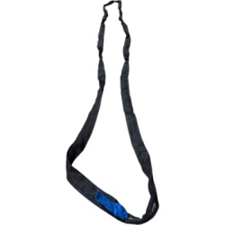 SHINESTAGE SSL-902 Eslinga Circular para Colgado / Carga Máxima 2 Toneladas / Longitud 3 m (9.8 ft) / Factor de Seguridad 5:1 / Poliéster de Alta Tenacidad / Acabado Negro Mate