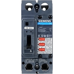 SIEMENS QR22B100MX Interruptor Termomagnético / 2 Polos / 100 A / 10 kA / 240 V / Sin Zapatas Principales