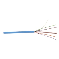 SIEMON 9C6R4-E3-RXA Bobina de Cable UTP Cat6 23 AWG de 4 Pares Alto Desempeno PVC (CMR) 305 Metros (1000 Pies) Reelex (Color: Azul) - Img 3