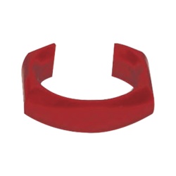 SIEMON CLIP-03 Clip de Identificacion para Patch Cord Siemon Color Rojo Bolsa con 25 Piezas