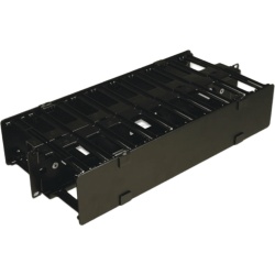 SIEMON HCM-6-2UD Organizador de Cable Horizontal RouteIT Doble Para Rack de 19in 6in de profundidad 2UR - Img 2