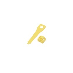 SIEMON LL-05 Protector de Bloqueo LockIT para Salida RJ45 Incluye una Llave Universal Bolsa con 10 Piezas