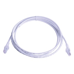SIEMON MC6-10-02B Patch Cord MC6 Modular Cat6 UTP CM/LS0H 3.05 Metros (10 Pies) Color Blanco Version Bulk (Sin Empaque Individual)