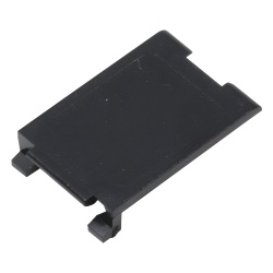 SIEMON MX-BL-01 Inserto Ciego Para Placas de Pared MAX y 10G MAX Color Negro Bolsa con 10 Piezas