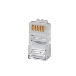 SIEMON P-8-8 Plug RJ45 Cat5e Para Cable UTP Calibre 22 a 26 AWG Chapado en Oro de 50 Micras