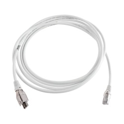 SIEMON T4A-S02M-B02L Patch Cord TERA Cat6A 1/10G Ethernet de 4 pares y conector modular LS0H Color Marfil 2m