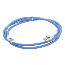SIEMON ZM6A-05-06B Patch Cord Z-MAX Cat6A UTP CM 1.52 Metros (5 Pies) Color Azul Version Bulk (Sin Empaque Individual)
