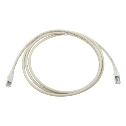 SIEMON ZM6A-S07-04B Patch Cord Z-MAX Cat6A S/FTP CM/LS0H 2.13 Metros (7 Pies) Color Gris Version Bulk (Sin Empaque Individual)