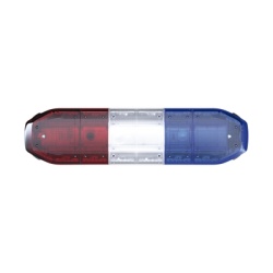 SIGNALPRO SP216 Barra de luces de 48" 216 LED Dual Color Programable Rojo/Azul/Ambar/Claro Ideal para Equipar Unidades de Seguridad Publica con Domos Rojo Claro y Azul