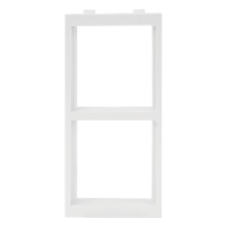 SIMON SM-ADAP-PM Placa Adaptadora Para Instalar Modulos en Cajas Para Piso Falso SM-CPF-2 SM-CPF-4 SM-CPF-6 y Para Pavimento SM-CPAV-2 y SM-CPAV-4