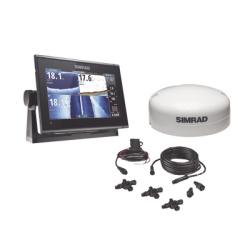 SIMRAD GO9-GPSKIT Kit de pantalla multifuncional GO9 con kit NMEA2000 y antena GS25