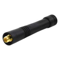 SKRA15MRV3 Antena UHF / Rango 450-470 MHz / Helical Recortada / SMA Hembra / 75 mm