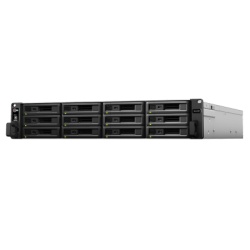 SYNOLOGY RX-1217RP Unidad de Expansion Synology RX1217/RX1217RP | 12 Bahias de Disco | Compatible con RackStation 2U | Expansion de Volumen en Linea | Fuentes de Alimentacion Redundantes (RX1217RP) |