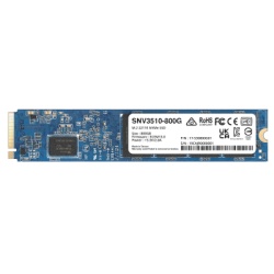 SYNOLOGY SNV3510-800G SSD NVMe M.2 SNV3410/3510 | SSD 800GB | Alto Rendimiento 400000 IOPS Lectura | 70000 IOPS Escritura | Resistencia 1022 TBW | Proteccion de Datos Integral | Analisis de Vida Util