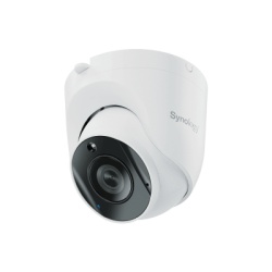 SYNOLOGY TC500 Camara de Vigilancia TC500 | 5 Megapixeles (2880x1620) | Lente 2.8 mm (110Â° H) | Vision Nocturna 30 mts | IP67 | IA para Deteccion de Personas y Vehiculos | Compatible con Surveillance