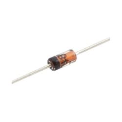 Syscom 1N4148 Diodo de Conmutacion I fwd. 300 mA Vrev 75 V 0. 5 Watt Tiempo de Recuperacion 4.0 nS Empacado DO-35.
