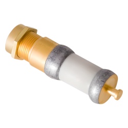 Syscom 5602 Capacitor Variable Trimmer de Aire 1-30 pFd. para Ajuste del Rechazo de Banda en Duplexers de VHF (L=17 27 mm).