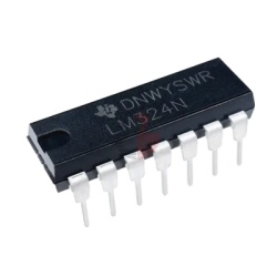 Syscom LM-324N Amplificador Operacional de Baja Potencia Cuadruple para RP4 RP4-PLUS ITS-10 y ECHO-R100.